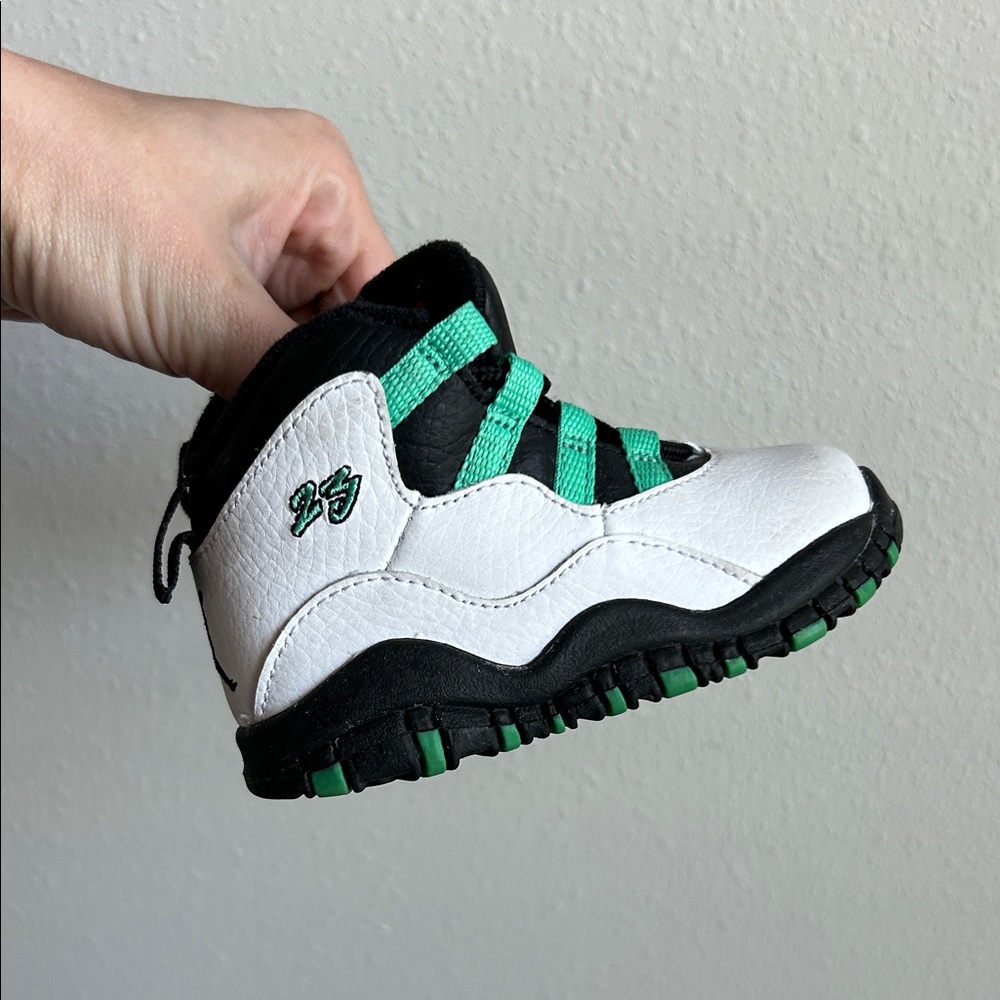 Nike Air Jordan 10 Retro GT "Verde" 705416-118 Size 5C Baby Toddler Shoes